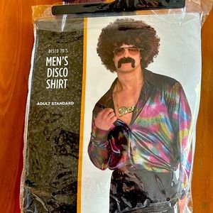 Men’s Disco Costume, worn for a few hours, price includes everything,